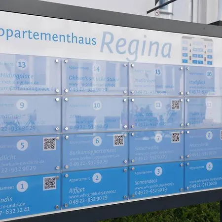 Appartement-haus Regina Seeschwalbe 아파트 *