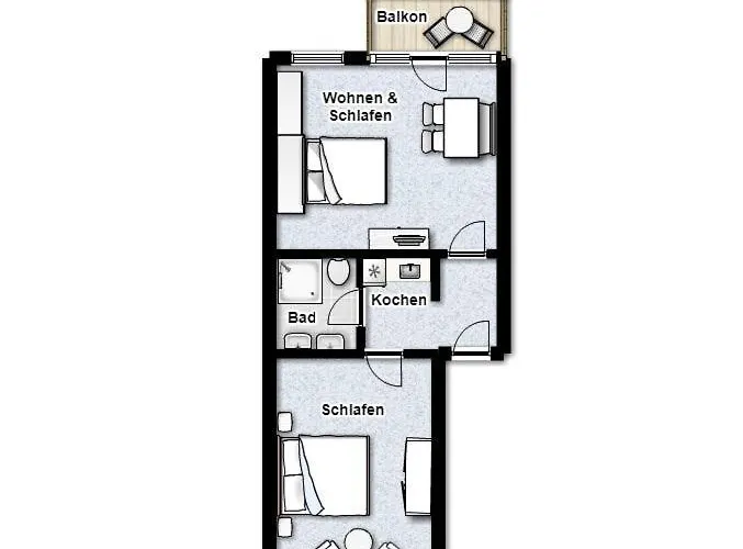 Appartement-haus Regina Seeschwalbe 博尔库姆
